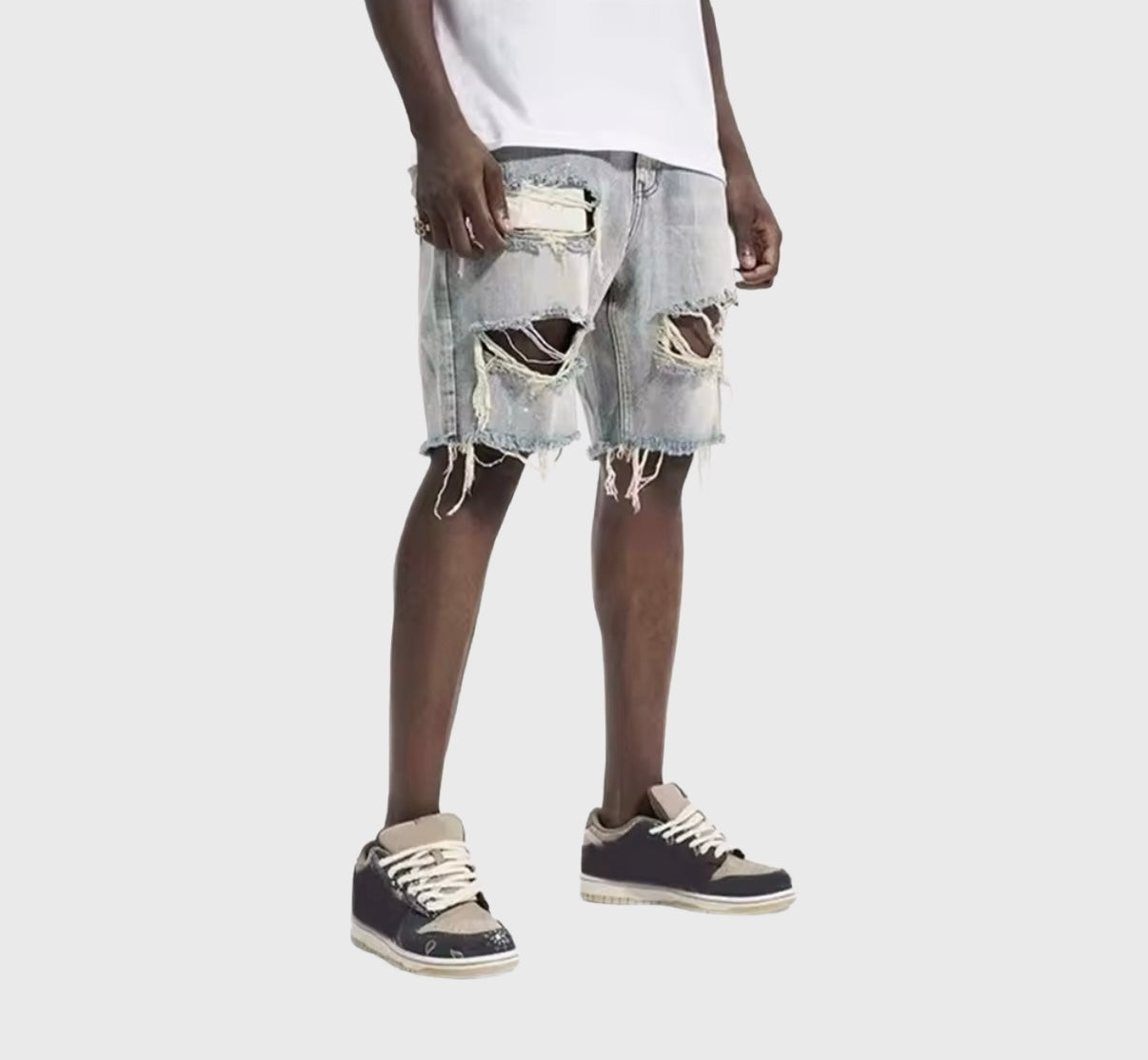 ברמודת ג׳ינס דגם RIPPED EDGE