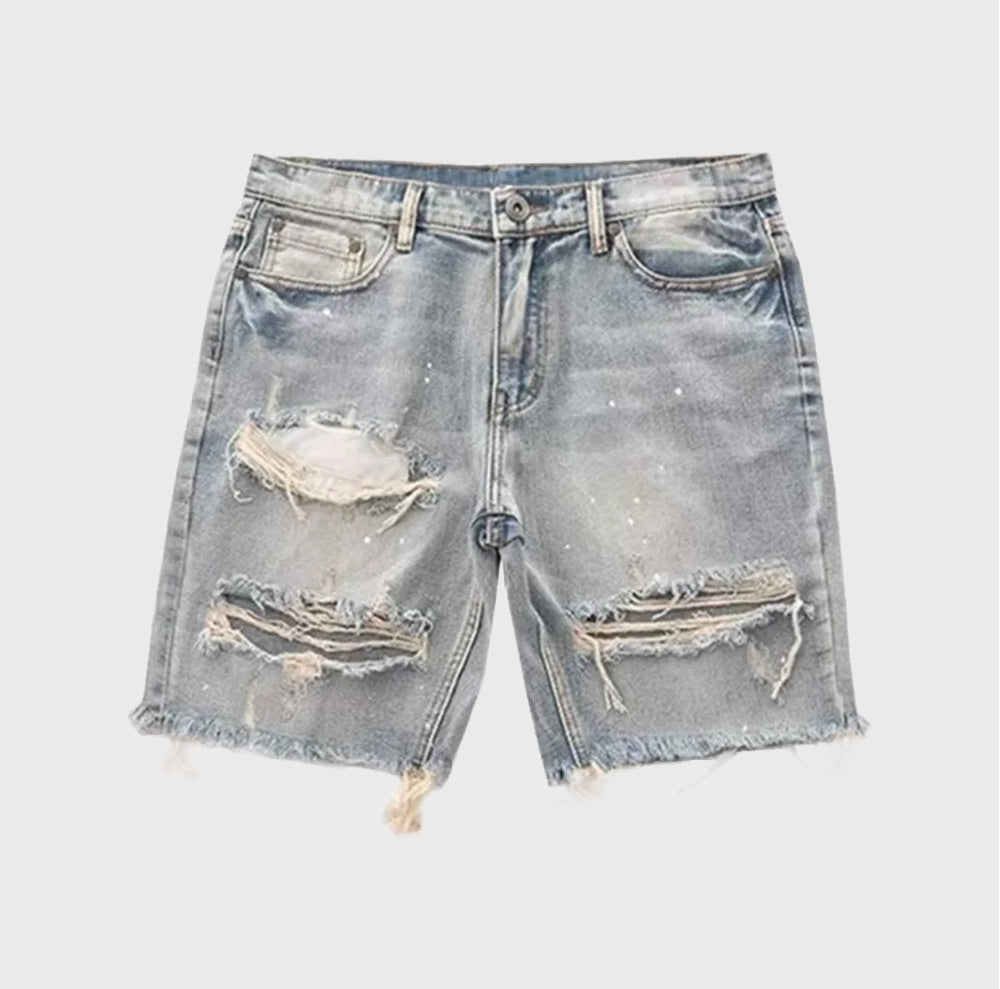 ברמודת ג׳ינס דגם RIPPED EDGE