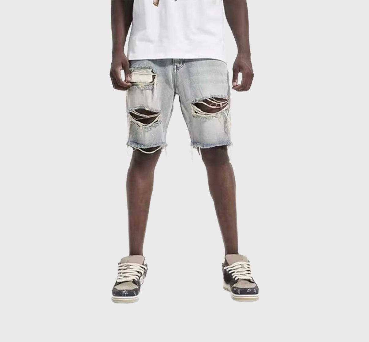 ברמודת ג׳ינס דגם RIPPED EDGE